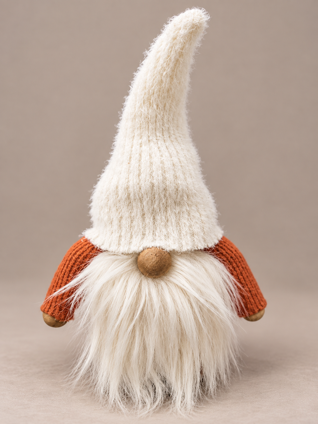 Cream & Rust Minimalist Gnome