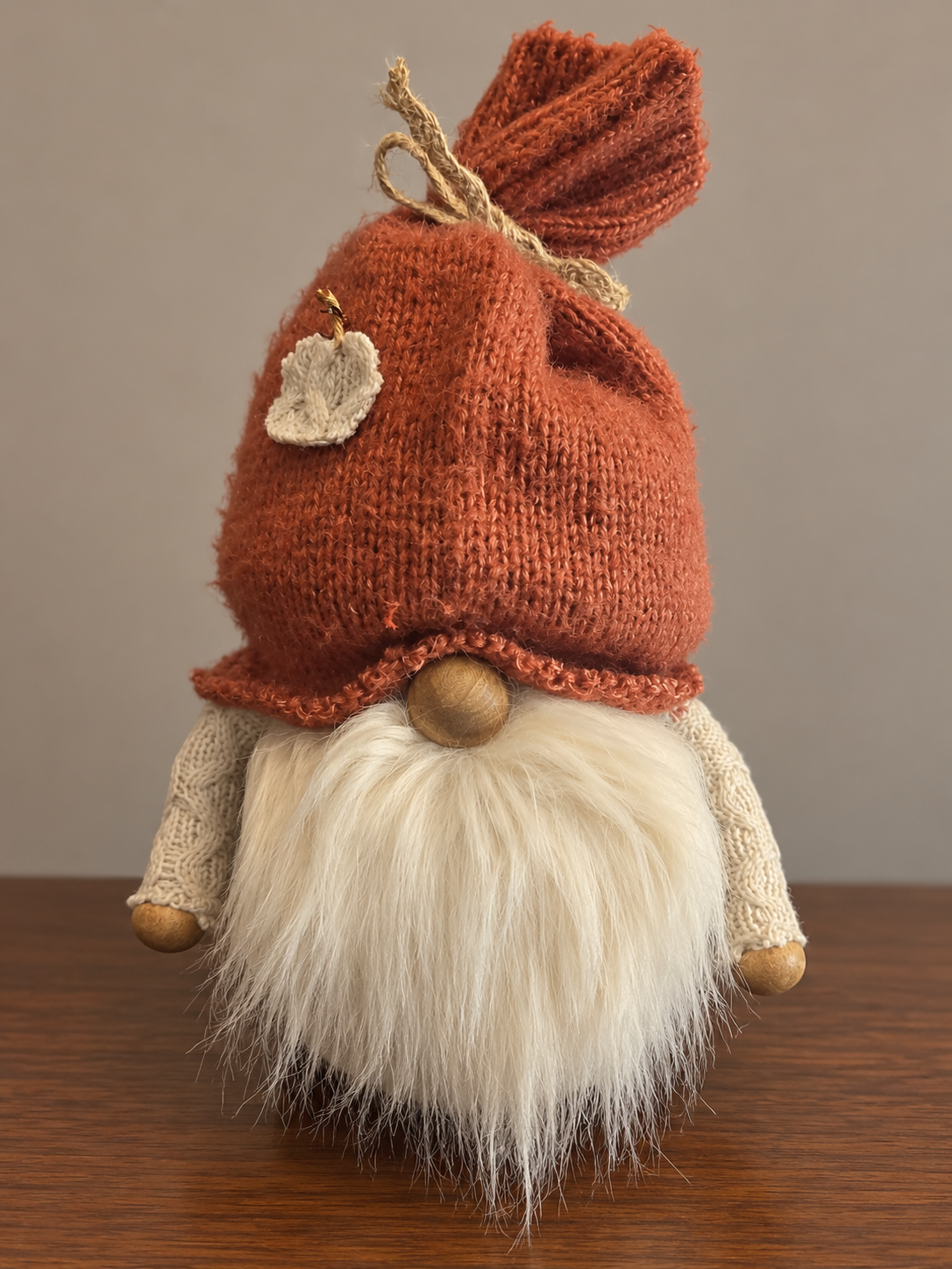 Burnt Orange Harvest Gnome