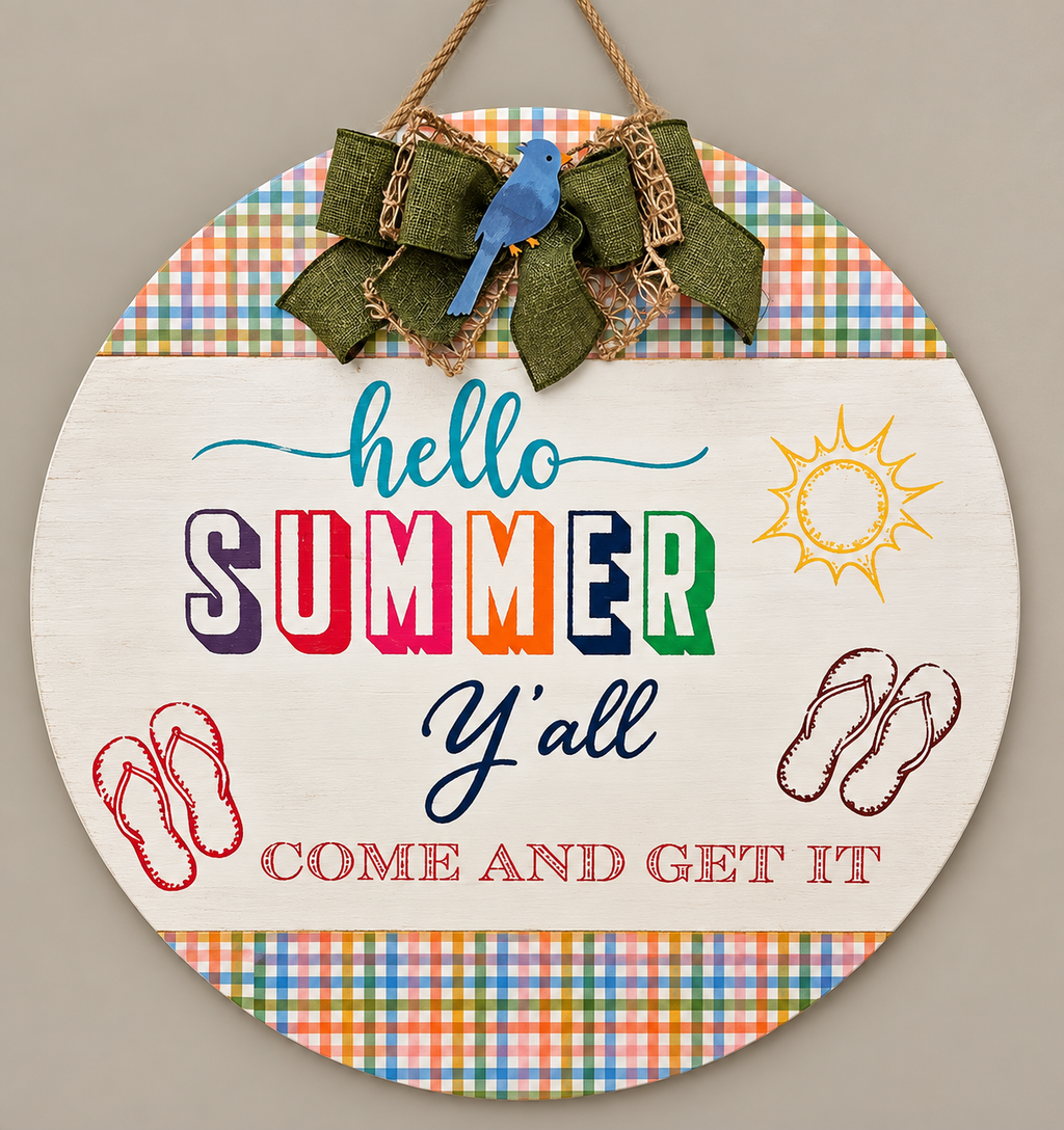 Summer Door Round
