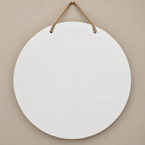 "Hello Fall" Wooden Round