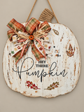 "Hey There Pumpkin" White Pumpkin