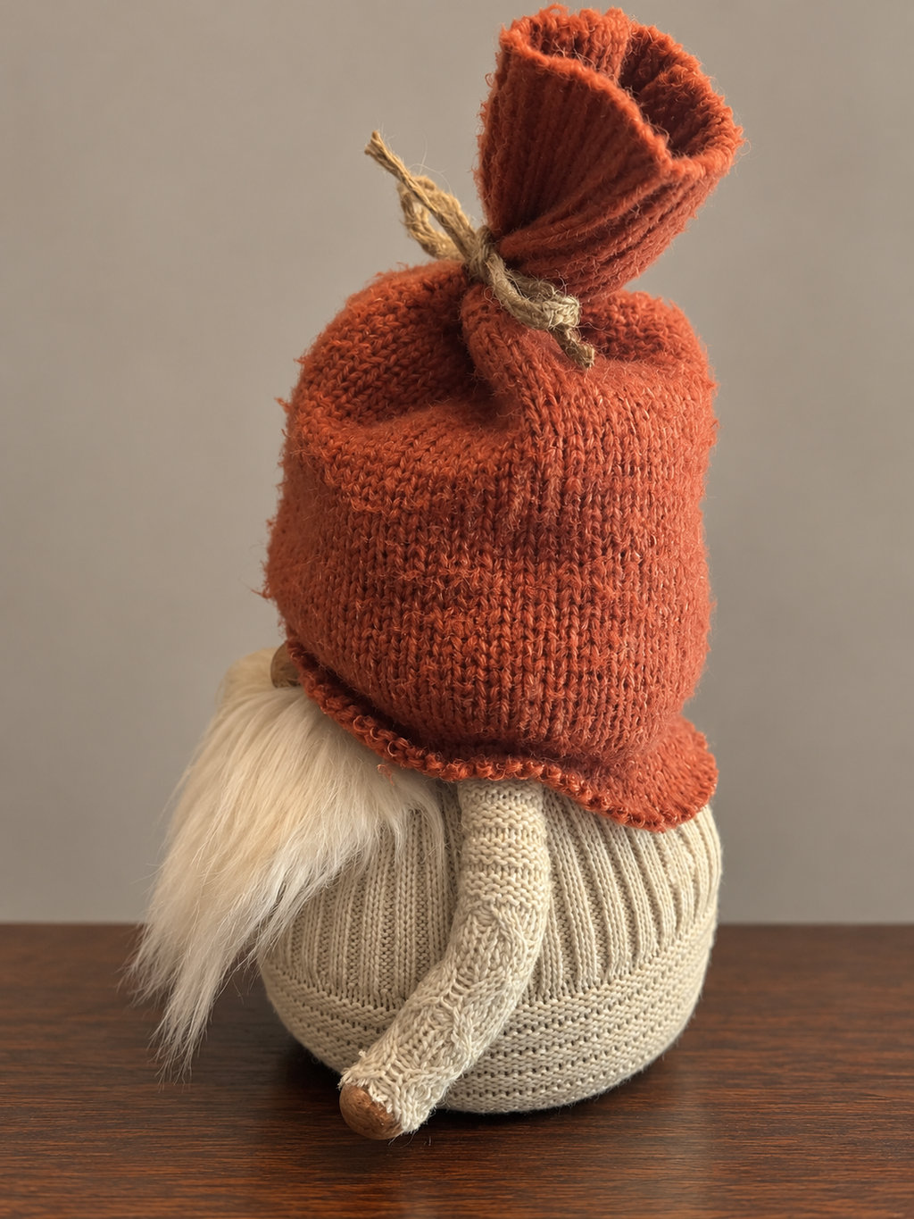 Burnt Orange Harvest Gnome