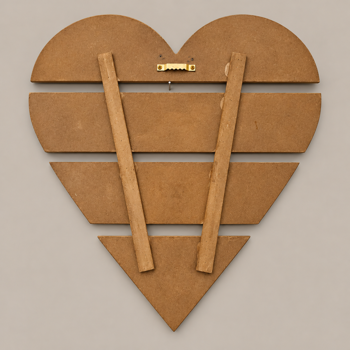 "Love Never Ends" Wooden Sign