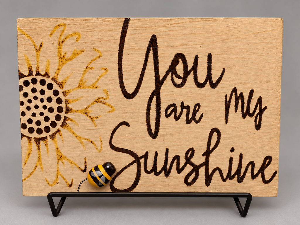 "You Are My Sunshine" Wood Sign