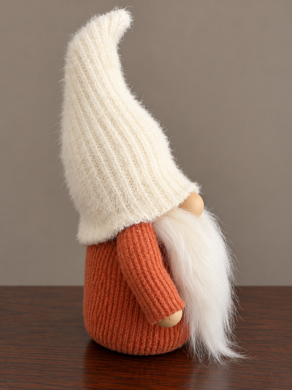 Cream & Rust Minimalist Gnome