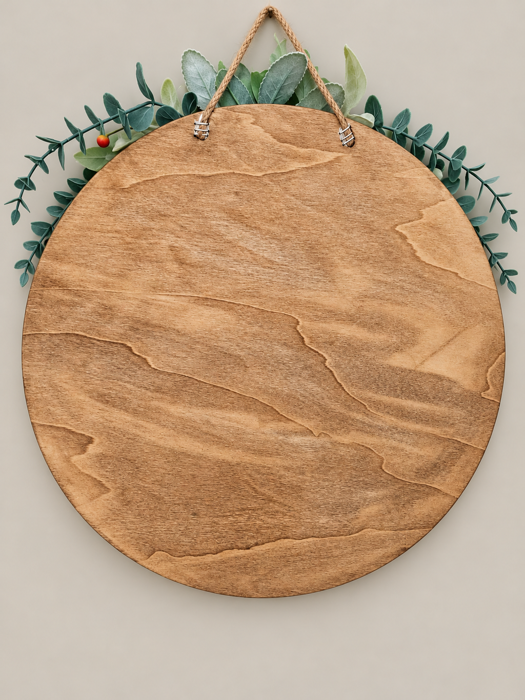 "Hi Pumpkin" Wooden Round