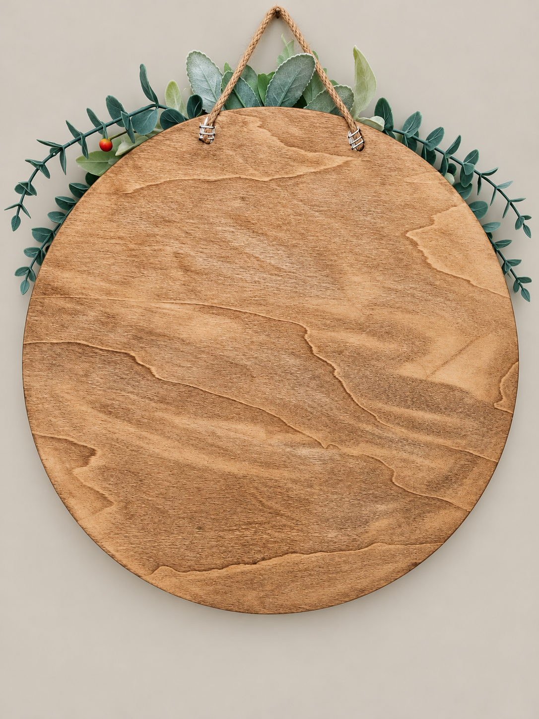 "Hi Pumpkin" Wooden Round