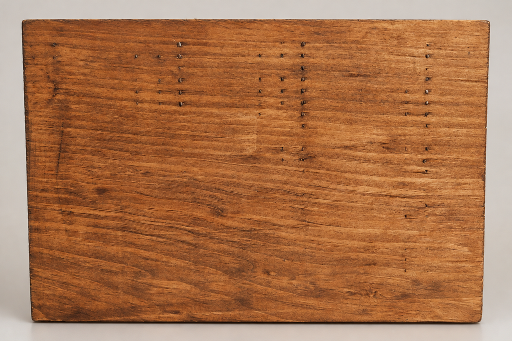 "Lucky" Distressed Wooden Block