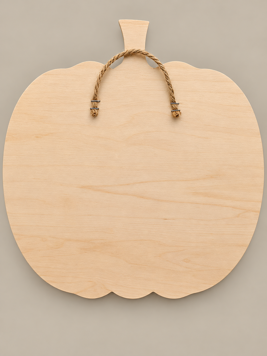 "Hey There Pumpkin" Pumpkin-Shaped Wooden Sign