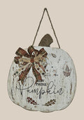 "Hey There Pumpkin" White Pumpkin