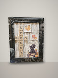 Spooky Scrabble Tile Picture Frame